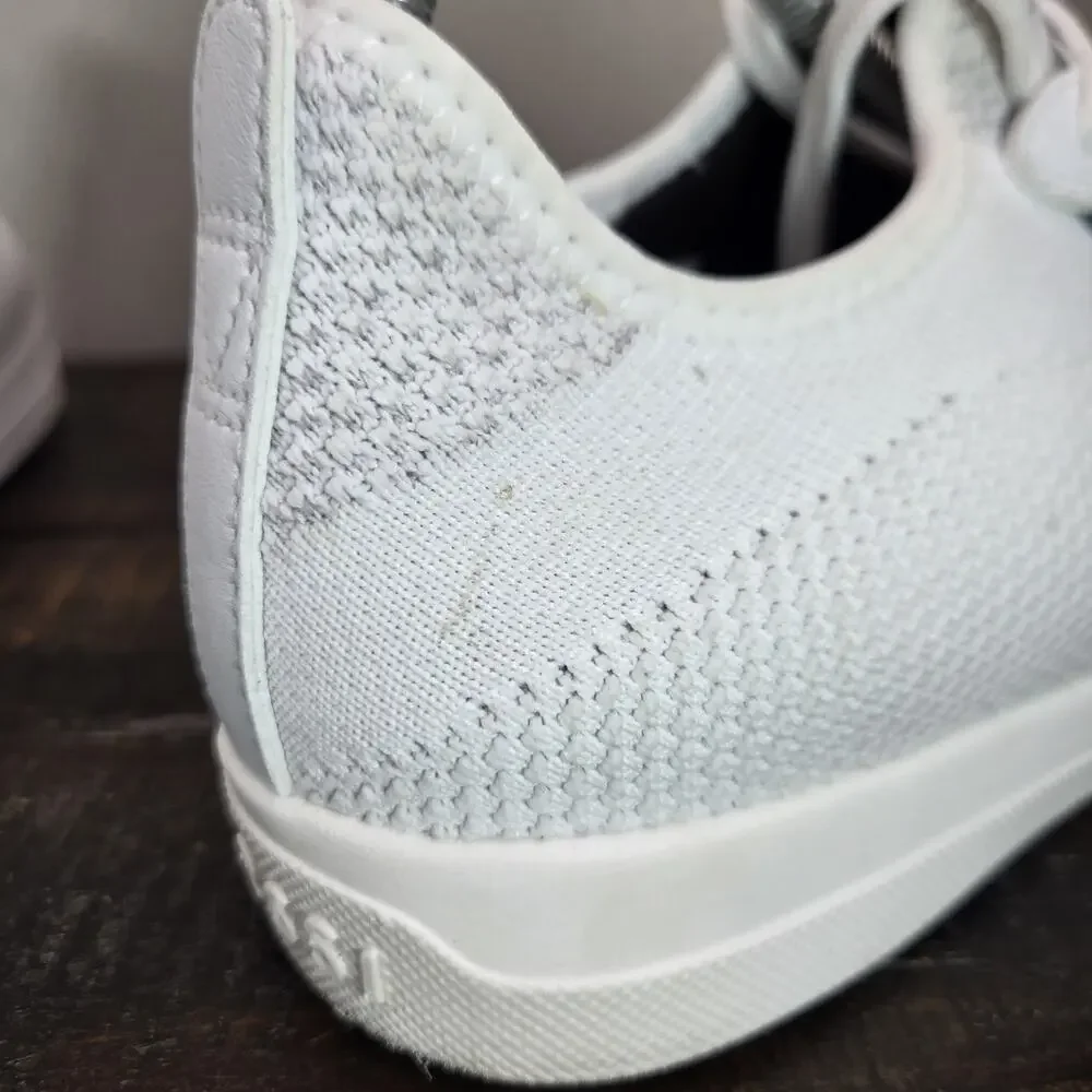 Vessi Weekend 1.5 Sneaker Womens Size 9 Waterproof Shoes Marble White